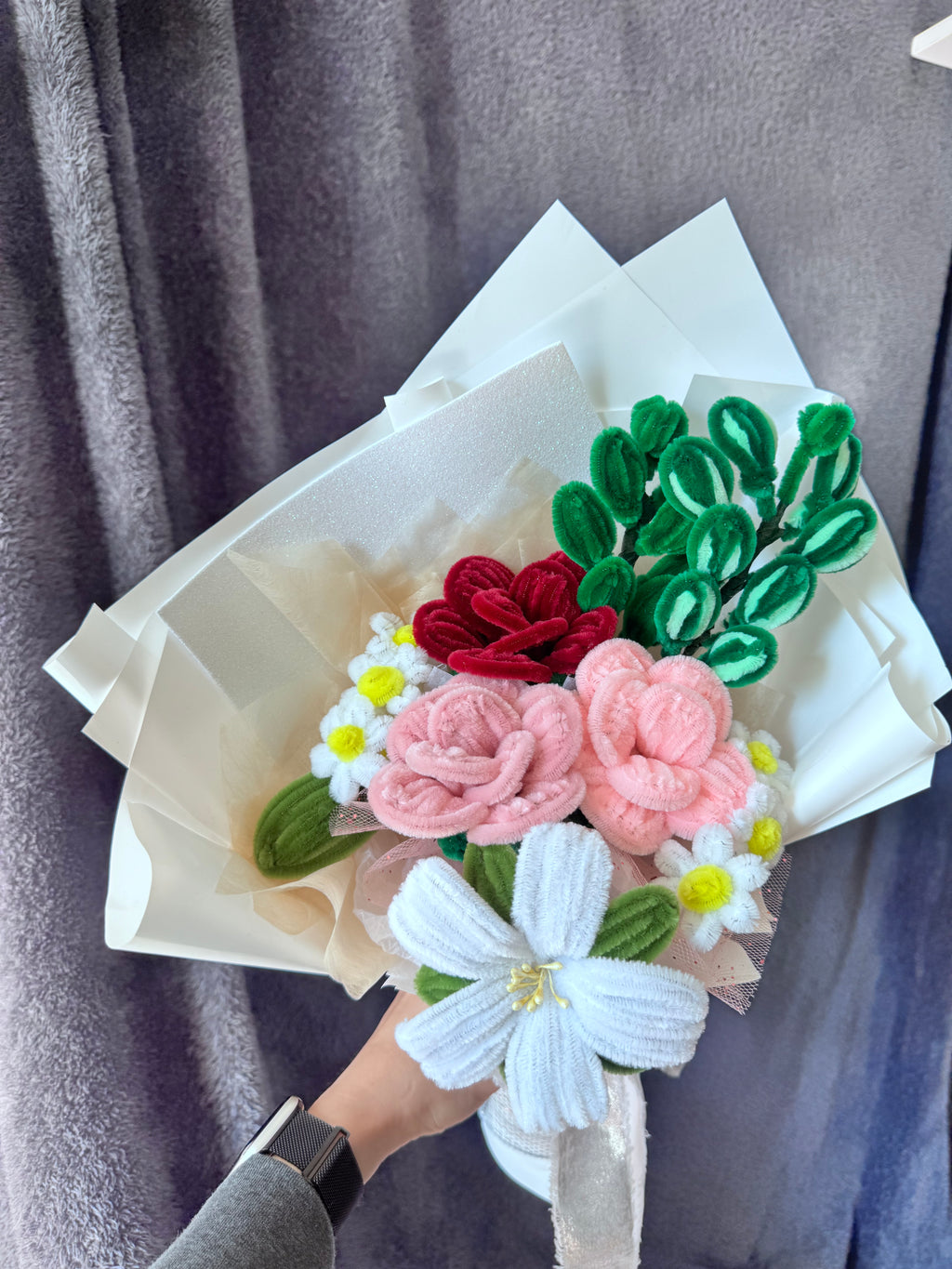 Colourful Mixed Flower Handmade Bouquet