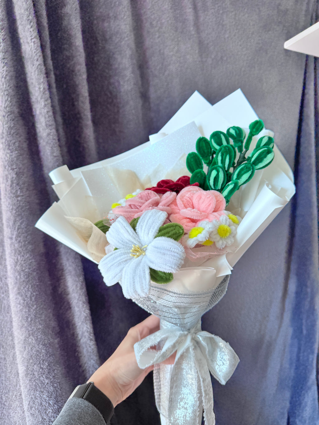 Colourful Mixed Flower Handmade Bouquet