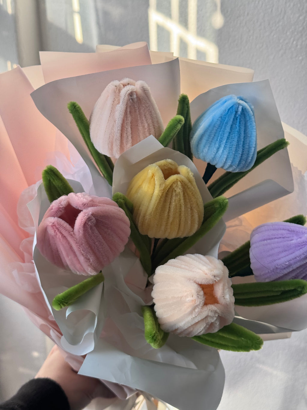 Pastel Tulip Bouquet
