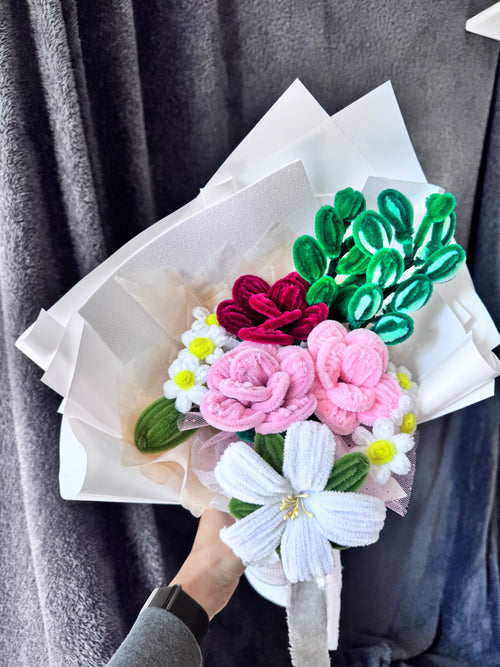 Colourful Mixed Flower Handmade Bouquet