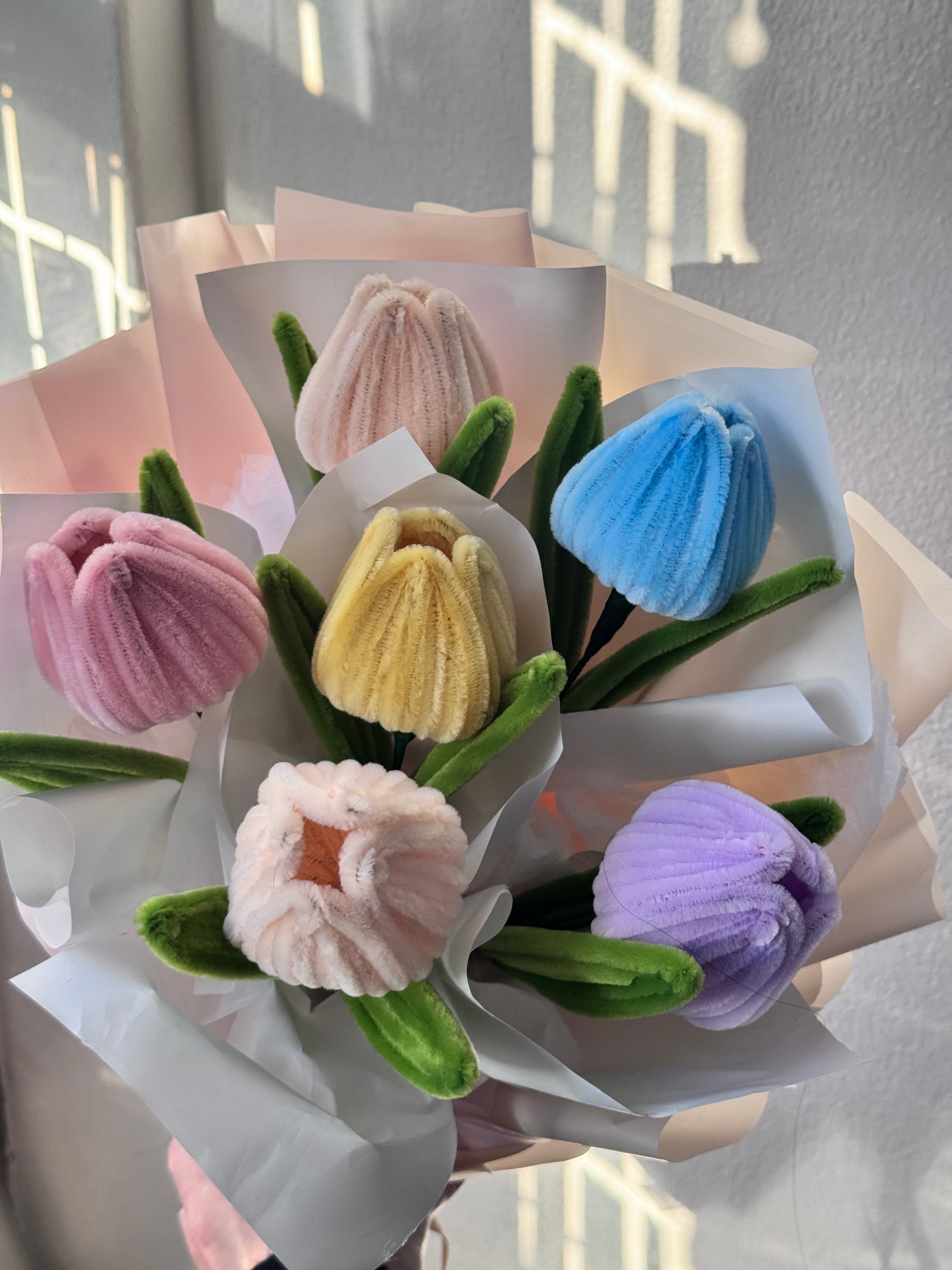 Pastel Tulip Bouquet